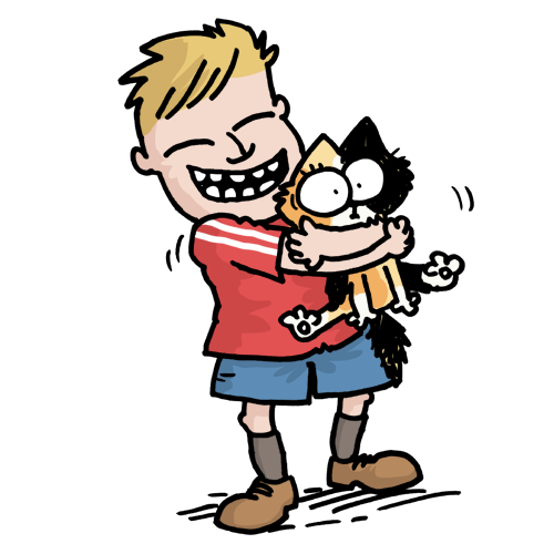 Simons cat menu inspiration colour