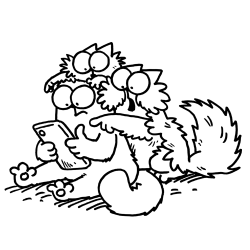 Simons cat menu quiz